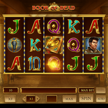OceanSpin - Book of Dead Slot - Egyiptomi kaland játék
