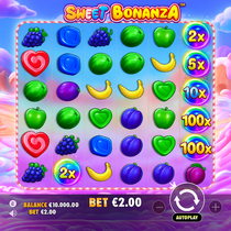OceanSpin - Sweet Bonanza Slot - Gyümölcsös nyerőgép