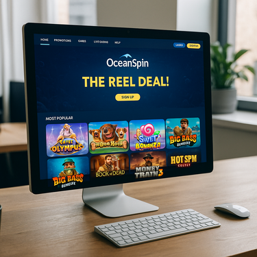 OceanSpin - Tiszta óceános dizájn asztali nézetben